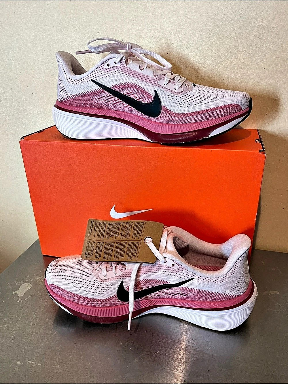 Nike Air Zoom Pegasus 42 Women's Pink & White NWT